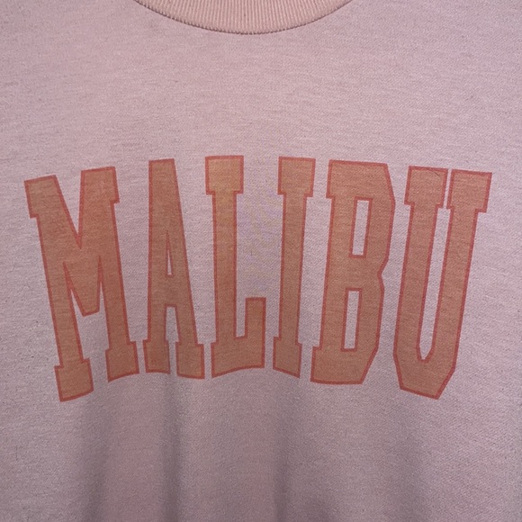 Pink Long Sleeve Malibu Sweater - Picture 2 of 4